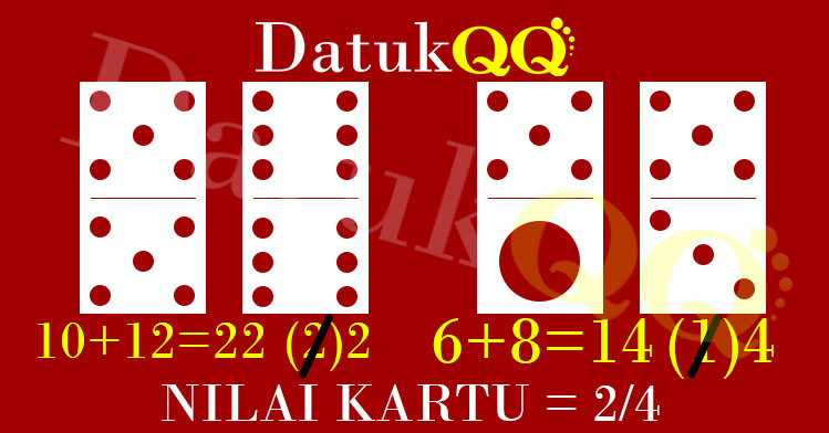 cara menghitung domino 99